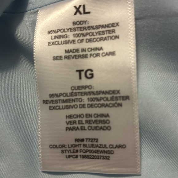 NWT French Connection Ladies Spaghetti Strap Party Dress ( Light Blue) - Picture 8 of 9